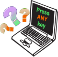 Press ANY key